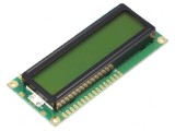 Afișaj LCD Alfanumeric 16x2 cu LED