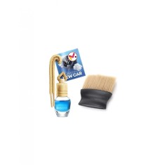 Odorizant auto aroma New Car si perie cu maner ergonomic si fire din Nylon SoftTouch
