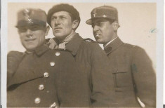 C219 Fotografie ofiteri romani 1929 Predeal poza veche foto