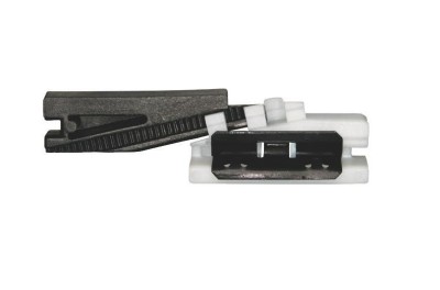 Set 5 buc. clipsuri, agrafa plastic fixare bandouri pavilion Mercedes Clasa C W203, 2000-2007; Clasa C (CL203), 05.2008-03.2011, Clasa R (V251), 2005 foto