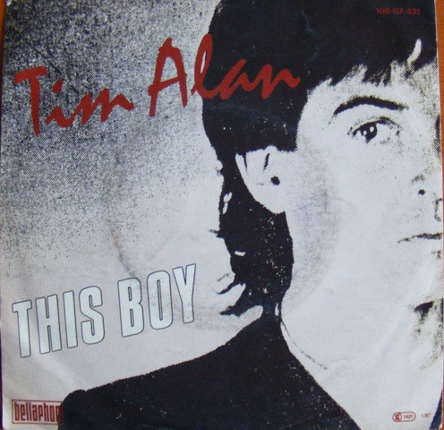 Disc Vinil Tim Alan - This Boy (7&quot;, Single) - Bellaphon - 100&middot;07&middot;431