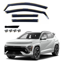 Set Paravanturi auto geamuri fata si spate pentru HYUNDAI KONA II 2023+