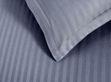 Cumpara ieftin Fata de perna 50x70cm,damasc satinat,100% bumbac,gri antracit-H018
