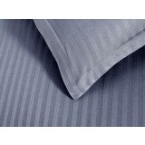 Fata de perna 50x70cm,damasc satinat,100% bumbac,gri antracit-H018