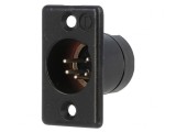Soclu XLR Tată 5 Pin pentru Lipire, DELTRON