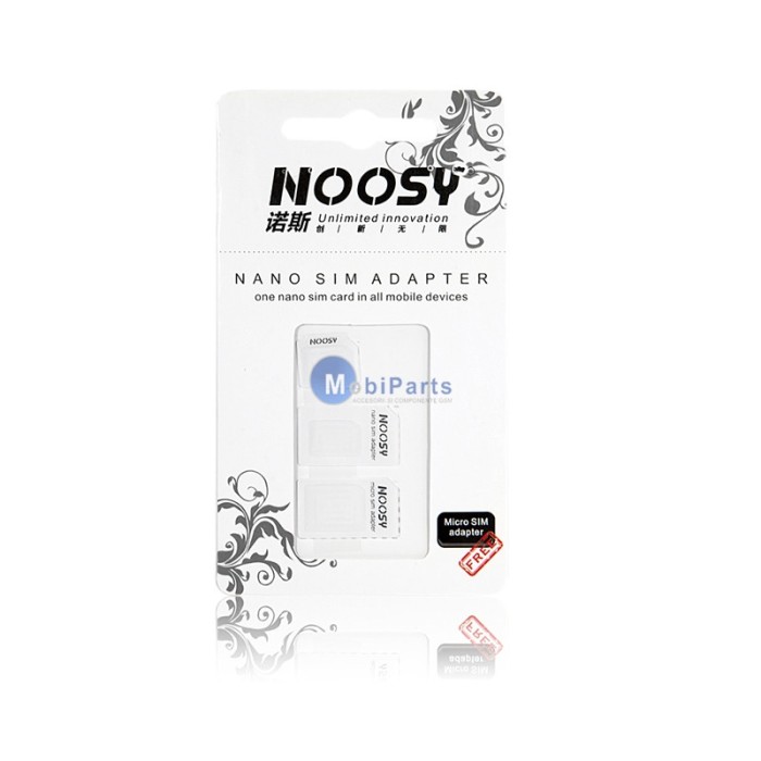 Set adaptor Nano SIM Apple iPhone 5 3 in 1 Noosy