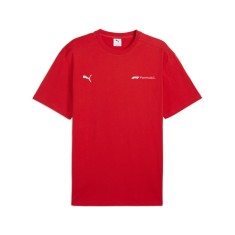 Formula 1 tricou de bărbați Essential Relaxed Logo red F1 Team 2025 - L foto