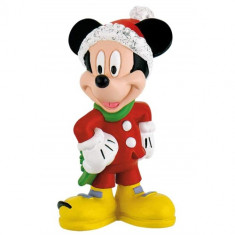 Figurina Mickey Mouse Craciun foto