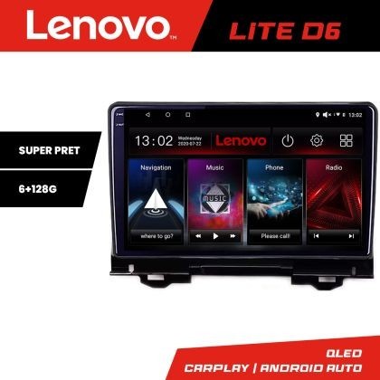 Navigatie Honda HR-V 2022- Lenovo QLED Octa core 6+128 DSP Wifi 5Ghz Android radio gps internet kit-hr-v2022+LITE-10-6+128 CarStore Technology