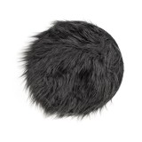 Perna pentru scaun, 34 cm, Gri, Imitatie Blana, Poliester, ATU-087966, Oem