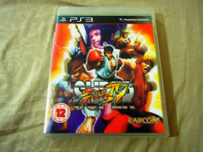 Super Street Fighter IV, PS3, original foto