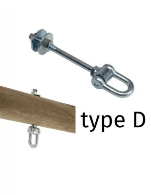 Sistem de prindere leagan tip D 14cm foto