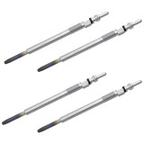 Set 4 bujii incandescente Bosch pentru Citroen Berlingo, C1, C2, C3, C4, C5, Jumpy, Xsara, Fiat Scudo, Ford C-Max, Fiesta, Focus II, Fusion, Peugeot 2