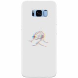 Husa silicon pentru Samsung S8 Plus, With Love