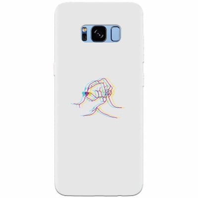 Husa silicon pentru Samsung S8 Plus, With Love foto