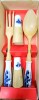 Set servire salata cu accesorii