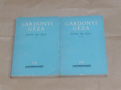 GARDONYI GEZA - STELELE DIN EGER vol.1.2. foto