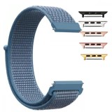 Curea material textil, compatibila Apple Watch 10, 42mm, Powder Blue
