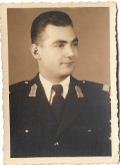 D434 Fotografie elev militar roman Cernauti 1939 foto