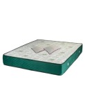 Set Saltea ortopedica, cu arcuri, Memory Super Ortopedic Azalee, 140x200x25cm, fermitate mediu spre tare, cu plasa de arcuri Bonell, memory foam 5 cm,