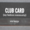 CARD NEBANCAR , DE FIDELITATE - CLUB CARD - ORSAY, MY FASHION COMMUNITY, NOU.