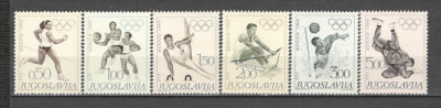 Iugoslavia.1968 Olimpiada de vara MEXIC SI.265 foto