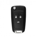 Cheie auto completa compatibila Chevrolet Cruze Aveo Orlando 433 Mhz, Chip ID46 PCF7952, Keyless, 3 butoane, Oem