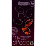 Praline din Migdale Invelite in Ciocolata Neagra Ecologice/Bio 100g