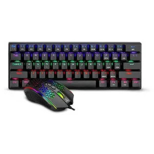 Kit Gaming T-Dagger Main Force Black Rainbow foto