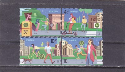 ROMANIA 2022 VINEREA VERDE, SERIE,LP 2355 MNH** foto