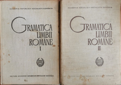 Gramatica limbii romane (vol. 1 + 2) - (Al. Graur, Mioara Avram, Laura Vasiliu (coord.) foto