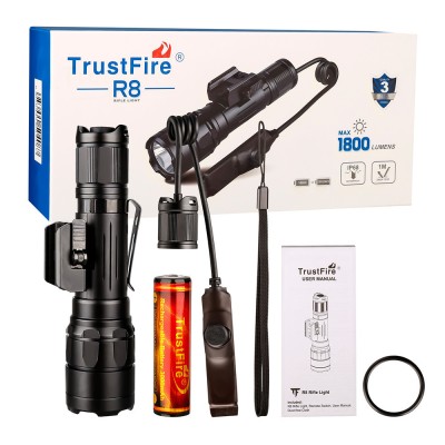 Lanterna tactila cu comutator de presiune TrustFire R8 foto
