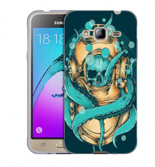 Husa Samsung Galaxy J3 si J3 2016 J320 Silicon Gel Tpu Model Dead diver foto