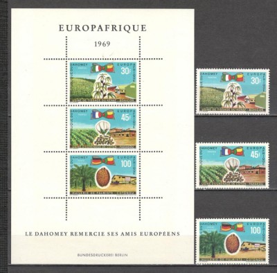 Dahomey.1969 Colaborarea EUROPAFRICA MD.64 foto