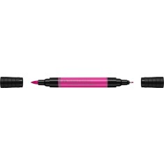 PITT ARTIST PEN DUAL MARKER ROZ PURPURIU MEDIU 125 FABER-CASTELL