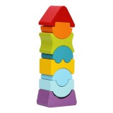 Jucarie din lemn - Turn | Cubika