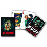 Cărți de joc Piatnik de colecție cu tema &bdquo;The horror! Movies posters&rdquo; - ***