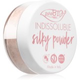 PuroBIO Cosmetics Indissouble pudra pulbere matifianta culoare 02 Peachy Pink 8 g