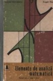 Elemente de analiza matematica - Manual pentru clasa a XI-a (Editie 1979)