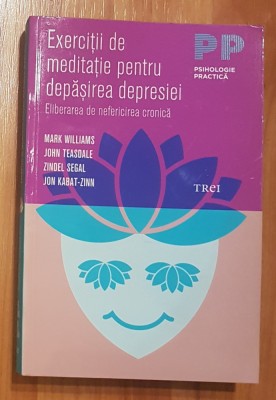 Exercitii de meditatie pentru depasirea depresiei de Mark Williams foto
