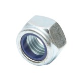 Set 50 piulite autoblocante zincate DIN 985 M18 clasa 10