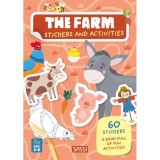 Carte de activitati cu abtibilduri - Ferma, Sassi