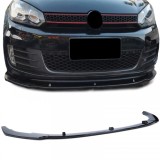 CUP spoiler frontal buza lucios negru, potrivit pentru VW Golf 6 GTI 09-13 Performance AutoTuning