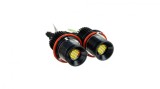 Cumpara ieftin Kit LED Angel Eyes BMW E39 E60 E61 E63 E64 E65 E66 E83 E53 E87, 160W, 2400LM, 6000K, Alb Rece, Canbus