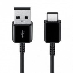 Cablu de date Samsung, 2 x Cable USB Type C, 1.5m, Black foto