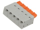 Conector PCB AMPHENOL ANYTEK GB 6A 5 pini Terminal Regletă GB0010508000G