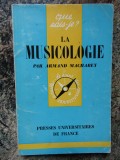 La Musicologie : Armand Machabey