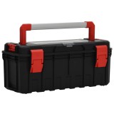 Cumpara ieftin Cutie de scule, negru și roșu, 65x28x31,5 cm