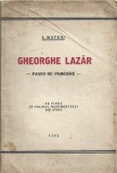 C9503N Gheorghe Lazăr, pagini de pomenire de I Mateiu, 1936, Cluj