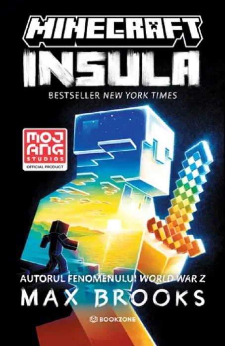 Minecraft: Insula, Max Brooks - Editura Bookzone